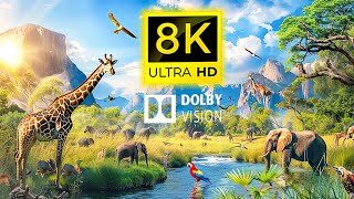 8K ANIMAL ENCOUNTERS  - THE BEST ANIMALS 8K ULTRA HD / 60FPS HDR