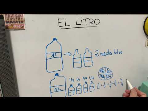 Video: ¿Cuál es el número total de cuartos de galón en 3 1 2 galones?