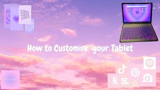 How to customise your tablet (Galaxy Tab S9 FE Samsung) screenshot 5