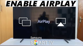 Samsung Smart TV: How To Enable Apple Airplay | Turn ON Apple Airplay