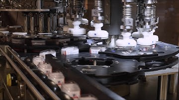 Push-on capper for spices at 18,000 containers per hour