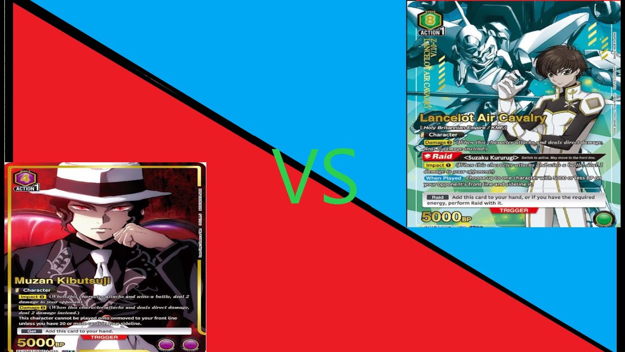 Union Arena Locals 01/10 Finals Purple Demon Slayer (Muzan) vs Green Code Geass (Lancelot)