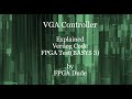 VGA Controller Verilog Vivado Basys 3 FPGA