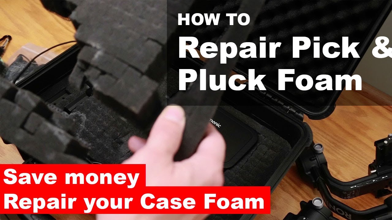 How To Repair Pick and Pluck Case Foam 