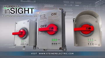 Hubbell inSIGHT Circuit-Lock 30A Disconnect with LED Indicators
