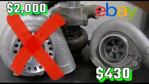 Why eBay turbos are better than Precision!