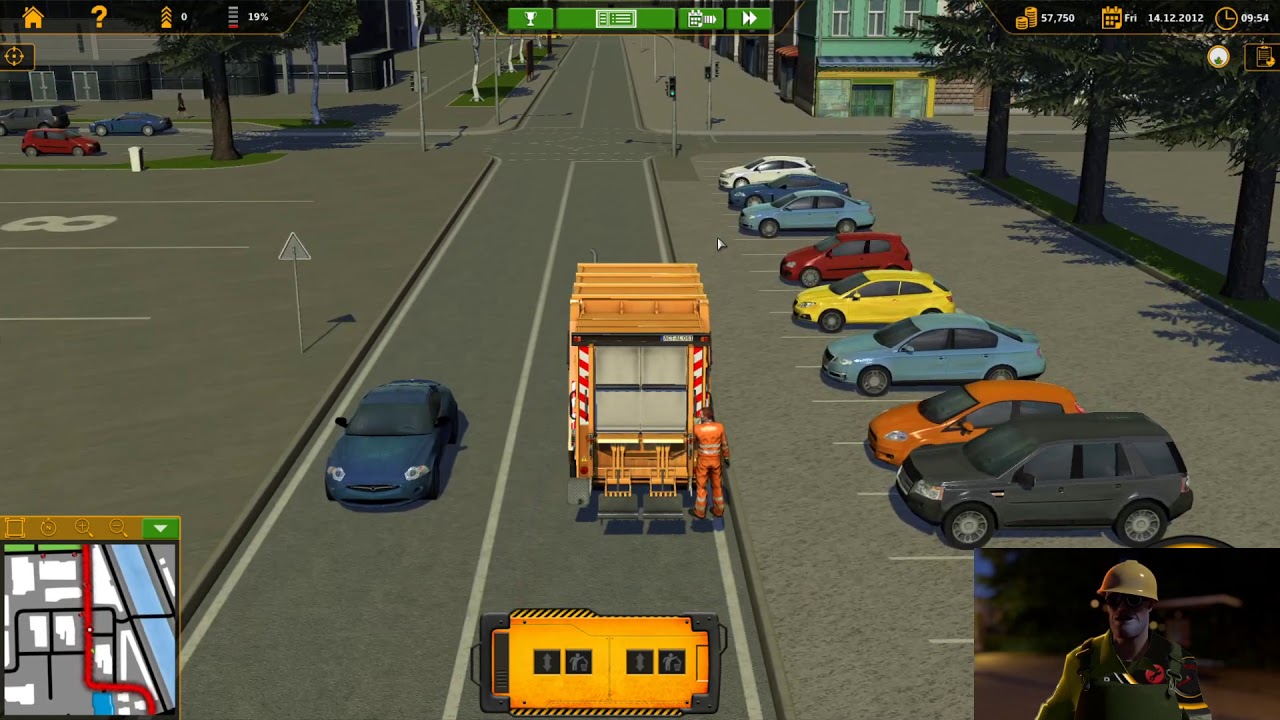 RECYCLE Garbage Truck Simulator первый взгляд YouTube