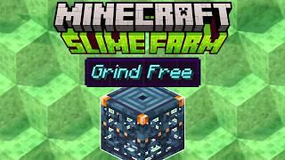 Minecraft 1.21 | Easiest Slime Farm | For A Casual Players Needs