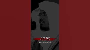 سورة مريم _ ياسر الدوسري _ وقالو اتخذ الرحمن ولداً _ اسمع بقلبك تلاوة لا توصف تقشير لها الأبدان