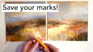 How to Seal Mixed Media Marks on Canvas and Panel - PRO TIP for Acrylic Artists