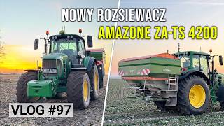 Nawozy Z Nowym Rozsiewaczem - Amazone Za - Ts 4200