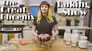 The Great Phoenix Baking Show | Chocolate Cake (vegan) by phoenix hayley 3,672 views 5 years ago 23 minutes