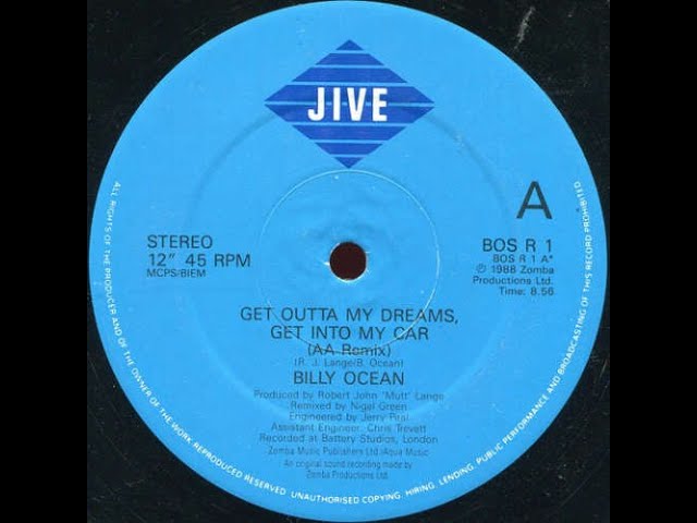 Billy Ocean - Get Outta My Dreams, Get Into My Car [HQSound - Audio Flac]