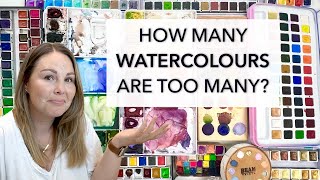 A Tour Of ALL Of My Watercolour Palettes