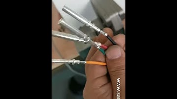 Electric hexagon edge cable crimping machine