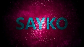 Allâme - Sayko (Kinetic Typography) Resimi