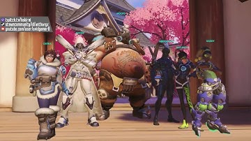 1 minute Tracer game [Overwatch]