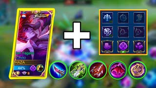 New Build Chou New Update 2021 Gameplay | Damage | Mobile Legends