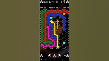 How To Solve Flow Free Hexes Extreme Hextangle Pack Level 42 Board Walk Through Solution Walkthrough