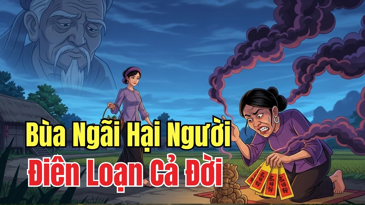 Chuyện Nhân Quả: Dùng Bùa Ngải Hãm Hại Tình Địch – 40 Năm Sau Nhận Quả Báo Điên Loạn Cả Đời