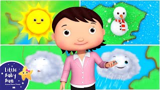 learn weather song little baby bum classic nursery rhymes for kids