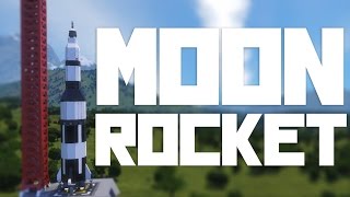 Space Engineers: MOON ROCKET! | Saturn V | 9000 Subscribers!  (WIP)