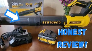 Vinchest Leaf Blower Review – Lightweight, Powerful & Cordless #LawnCareTools #amazonfinds