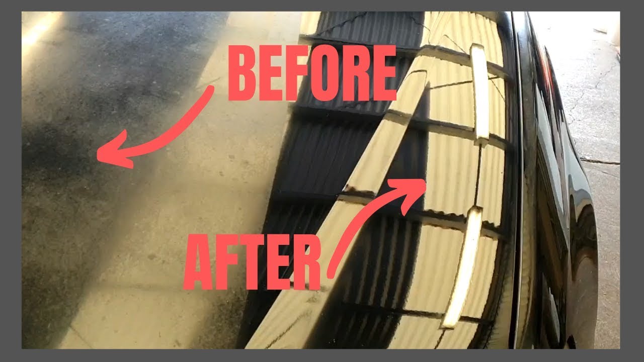 Paint Correction, Before & After - YouTube