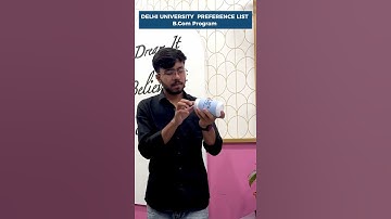 CUET 2025: Best DU Preference List for B.Com Program 🏫| #shorts #cuet2025