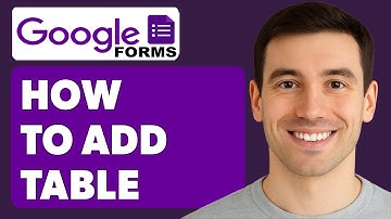 Hoe u een tabel toevoegt in Google Formulieren (vragen) [Handleiding 2025]