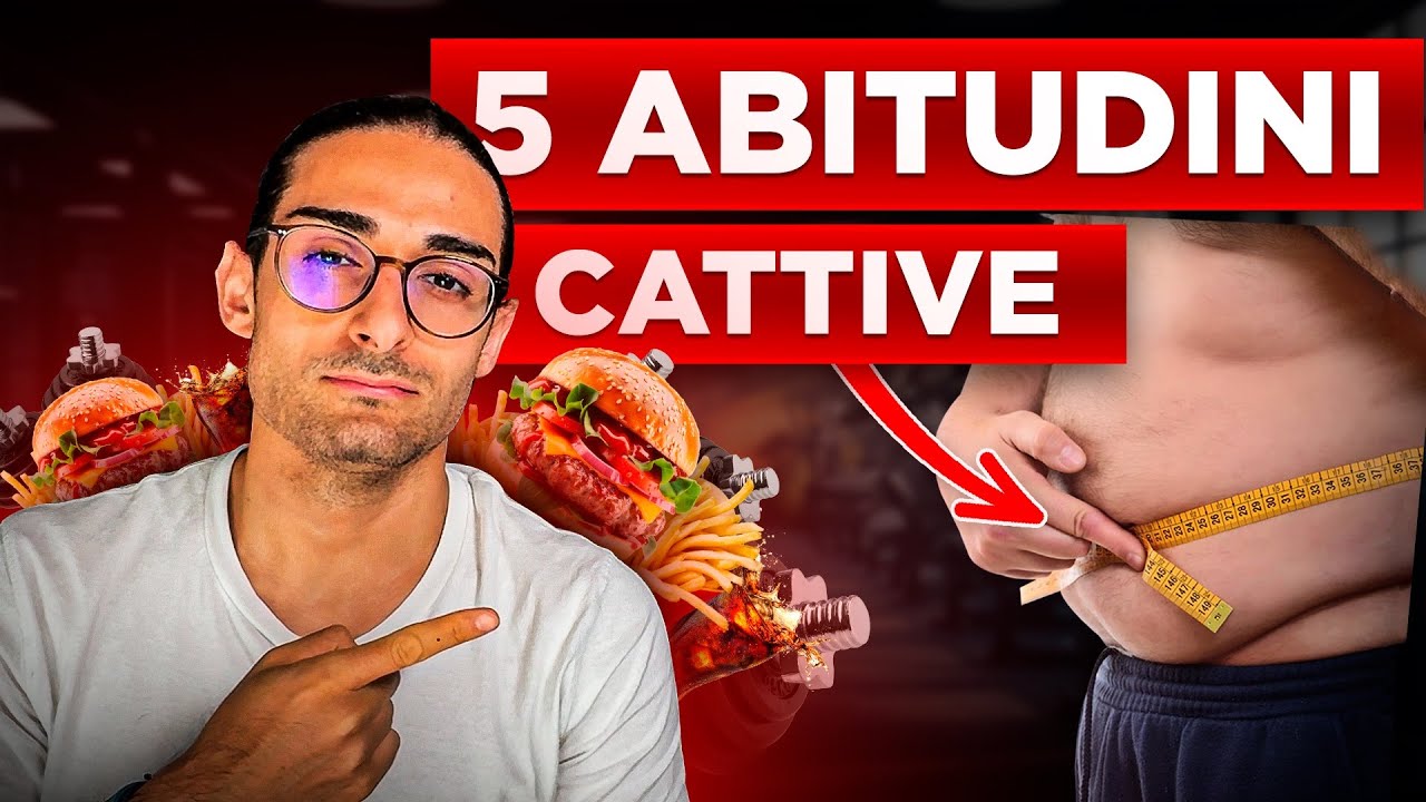 5 Abitudini che NON ti Fanno Essere in Forma