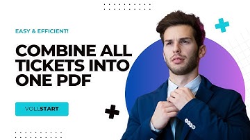 Merging PDF Badges for Multiple Tickets - Event Tickets With Ticket Scanner