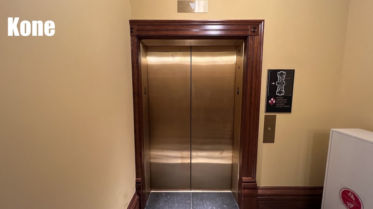 Two Nice Kone Elevators at the Wyoming State Capitol