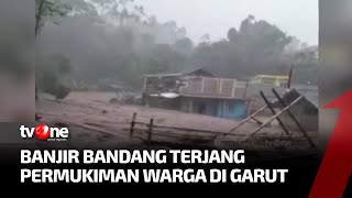 Banjir Bandang Terjang Garut, Jembatan Rawayan Roboh Terkena Air Bah | AKIM tvOne