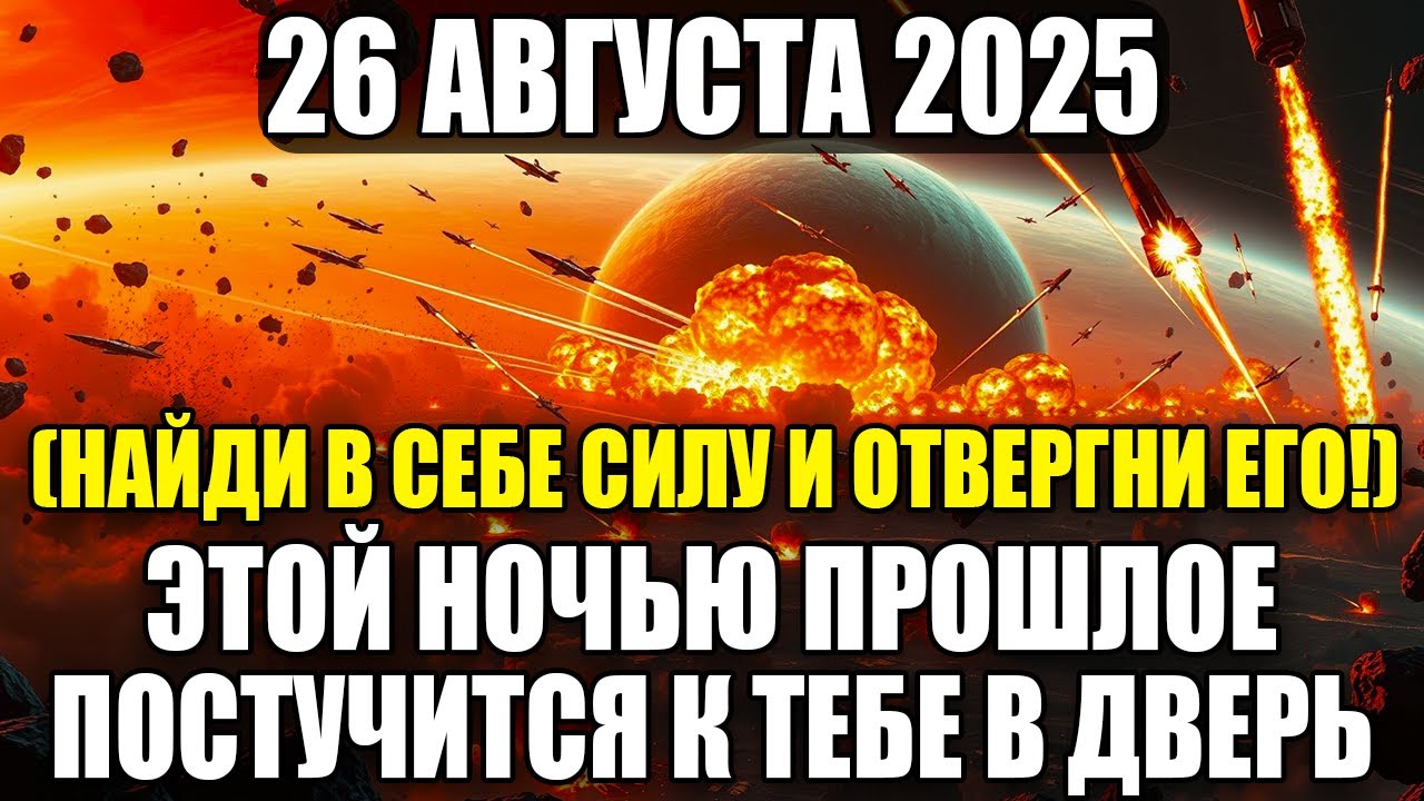 26 АВГУСТА 2025 — НОЧЬ, КОГДА ПРОШЛОЕ ВЕРНЁТСЯ! ГОТОВЬТЕСЬ УЗНАТЬ ТО, ЧТО МНОГИЕ БОЯЛИСЬ РАССКАЗАТЬ!