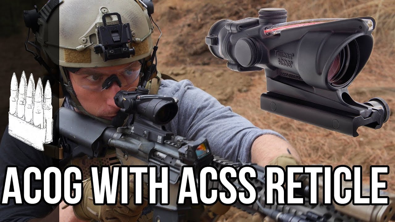 ⁣Primary Arms ACOG with ACSS reticle