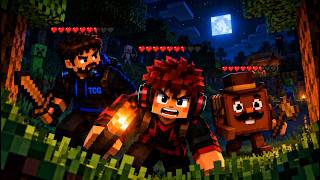 Minecraft - but we share health (gone wrong)