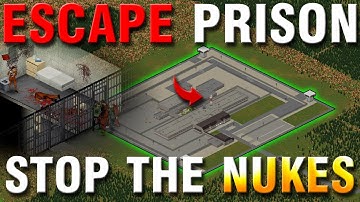 Escaping Prison to Stop the Nukes - Project Zomboid Movie | Week One Mod