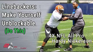 Linebacker Training - Shed Blockers Like An All - Pro With 16 Year NFL Veteran Hardy Nickerson