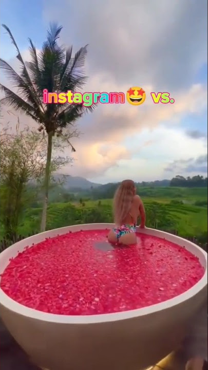 instagram vs. reality (part 5) #shorts #travel #adventure #tiktok #instagramvsreality #viral