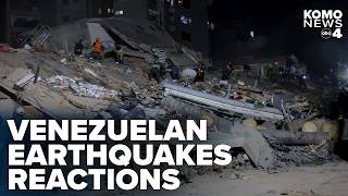 Western Washington Venezuelans rally aid after devastating twin earthquakes