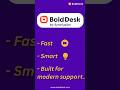 BoldDesk Fixes Slow Ticketing – Here’s How! ⚡ #helpdesk #shorts