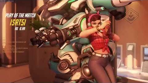 When Reinhardt Charges An Abandoned D.VA Mech