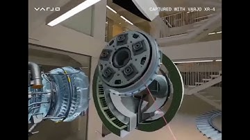 VR/AR Aircraft Engine Training