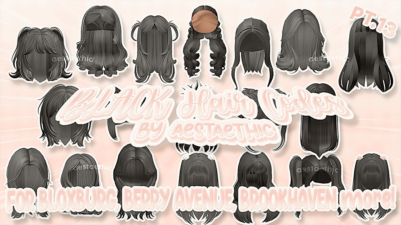 hair codes for bloxburg #robloxhaircodes #fyr #on