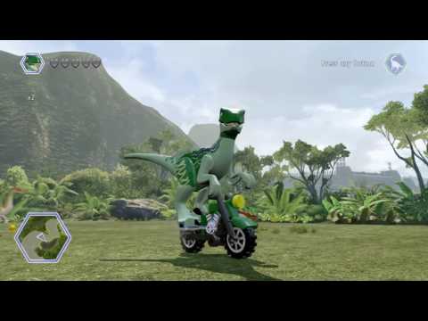 LEGO Jurassic World - All Bonus Levels (Dinosaurs Chases) (PC HD) [1080p] --------------------------. 