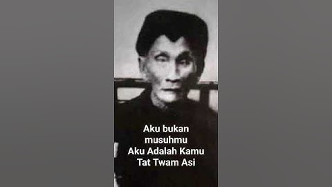 Aku Adalah Kamu (Tat Twam Asi)