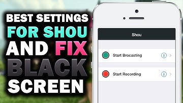 SHOU: Best Settings and Fix Black Screen (NO JAILBREAK) (NO COMPUTER)