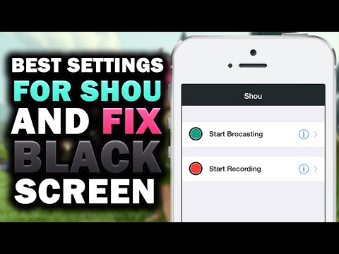 SHOU: Best Settings and Fix Black Screen (NO JAILBREAK) (NO COMPUTER)