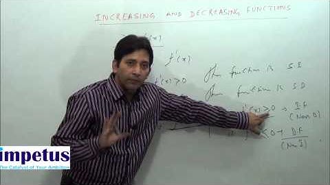 increasing and decreasing functions part  2